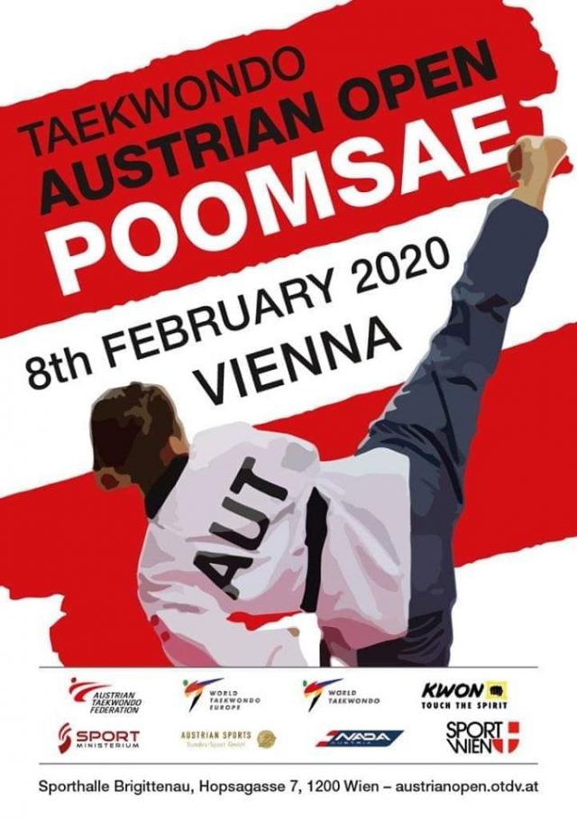 Taekwondo Austrian Open Poomsae | Wien Brigittenau | Wien 1200 | Sportturnier Taekwondo