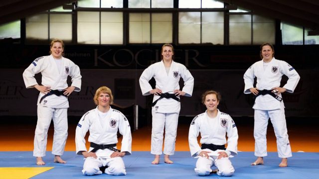Österreichisches Judo Nationalteam, Trainingslager Mittersill, Top Athleten, Sabrina Filzmoser, Stephan Hegyi