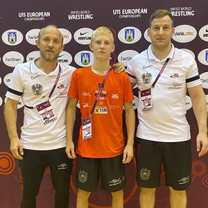 Kristian Cikel holt den 5. Platz bei der U15-EM